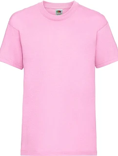 Fruit of the Loom Kids Valueweight T Dětské tričko 16.1033 light pink
