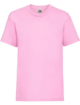 Fruit of the Loom Kids Valueweight T Dětské tričko 16.1033 light pink Fruit of the Loom Kids Valueweight T Dětské tričko 16.1033 light pink