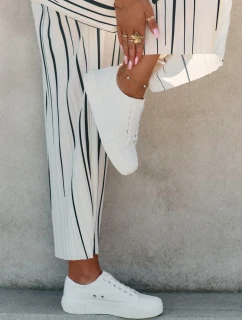 Textilní Dámské Tenisky Big Star RR274405 Bílé