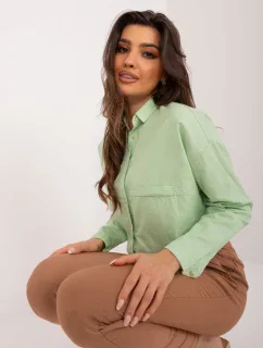 Košile BP KS 1019.73 pistácie