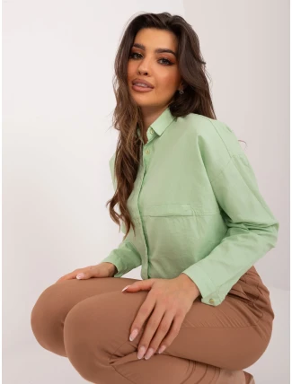 Košile BP KS 1019.73 pistácie Košile BP KS 1019.73 pistácie