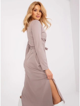 LK SK 509456 šaty.99 tmavě lila