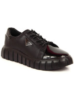 Černé kožené boty Filippo W PAW365