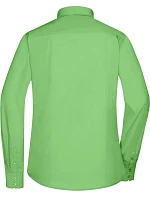 Daiber JN 677 Popelínová halenka s dlouhým rukávem 02.0677 lime green Daiber JN 677 Popelínová halenka s dlouhým rukávem 02.0677 lime green