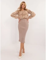 Dámská sukně RV SD A 211.91 béžová - FPrice