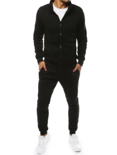 FashionStreet černá pánská tepláková souprava AX0229