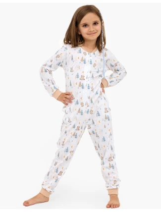 Cornette Dětská dívčí kombinéza 954/194 Fox 2 l/r 86-128