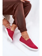 Dámské Tenisky Slip-on Big Star FF274A605 Fuchsie