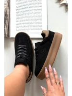 Dámské tenisky na platformě Big Star SS274761 Černé