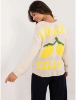 Jumper MI SW 2108.92 světle béžový Jumper MI SW 2108.92 světle béžový