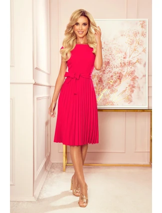 Dámské šaty 311-5 LILA Malinová - NUMOCO Dámské šaty 311-5 LILA Malinová - NUMOCO