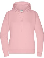 Daiber 8033 Dámská mikina s kapucí "Lounge" 02.8033 soft pink