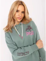 Mikina D10600T02420L pistácie Mikina D10600T02420L pistácie