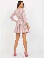 Dámské šaty LK SK 507973 tmavě růžová Dámské šaty LK SK 507973 tmavě růžová