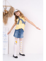Dívčí punčochové kalhoty s aplikací PIPPEN DR2408