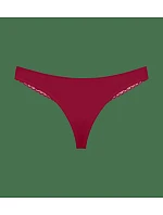Dámská tanga Pretty Modal String červená Red Musk - TRIUMPH Dámská tanga Pretty Modal String červená Red Musk - TRIUMPH