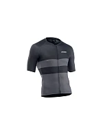 Cyklistické tričko NORTHWAVE Blade Air Jersey Short Sleeve – černé/tmavě šedé