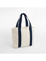 BagBase BG 675 Plátěná taška "Edit Tote" 52.0675 natural/navy