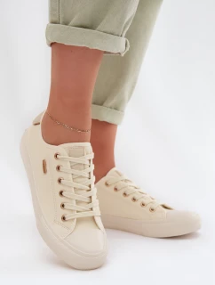 Dámské tenisky Big Star TT274004 Světle béžové