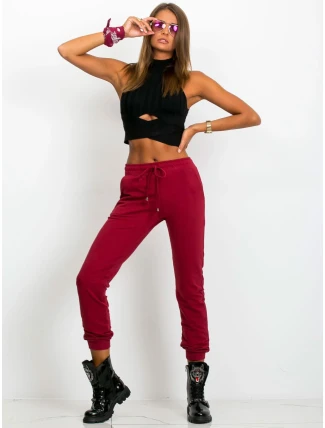 Tepláky RV DR 5040.04X kaštanová Tepláky RV DR 5040.04X kaštanová