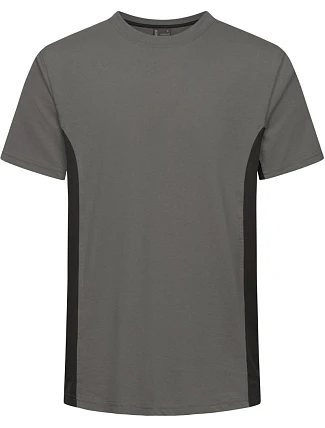 Promodoro 3590 Unisex kontrastní pracovní tričko - EXCD 40.3590 steel grey/charcoal Promodoro 3590 Unisex kontrastní pracovní tričko - EXCD 40.3590 steel grey/charcoal