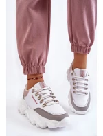 Dámské Tenisky na platformě Cross Jeans KK2R4071C Bíle