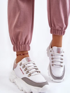 Dámské Tenisky na platformě Cross Jeans KK2R4071C Bíle