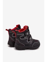 Zateplené Dětské Sněhule Trapery Big Star OO374048 Tmavě modré