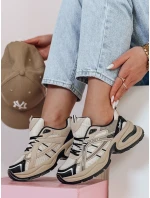 MODERMAX khaki dámské tenisky FashionStreet ZY0899 MODERMAX khaki dámské tenisky FashionStreet ZY0899