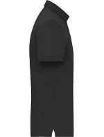 Daiber JN 1302 Pánské Slim Fit žerzejové polo 02.1302 black