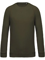 Kariban K 480 Pánská raglánová mikina z bio bavlny 20.K480 mossy green Kariban K 480 Pánská raglánová mikina z bio bavlny 20.K480 mossy green