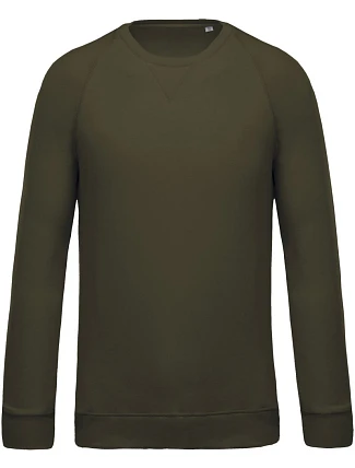 Kariban K 480 Pánská raglánová mikina z bio bavlny 20.K480 mossy green Kariban K 480 Pánská raglánová mikina z bio bavlny 20.K480 mossy green