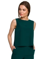 Halenka bez rukávů model 154103 Stylove Halenka bez rukávů model 154103 Stylove