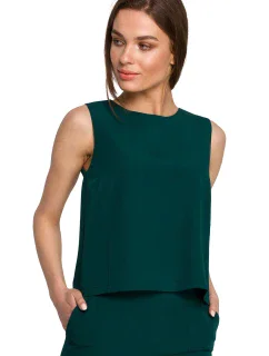 Halenka bez rukávů model 154103 Stylove