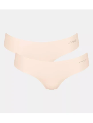 Dámské kalhotky ZERO Microfibre 2.0 Hipstring 2P - WHITE - ecru 6308 - SLOGGI