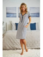 Dámská těhotenská košile 5232 Marine - Doctornap Dámská těhotenská košile 5232 Marine - Doctornap