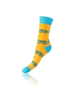 Dárková krabička zábavných crazy ponožek 4 páry CRAZY SOCKS BOX - BELLINDA - světle zelená Dárková krabička zábavných crazy ponožek 4 páry CRAZY SOCKS BOX - BELLINDA - světle zelená