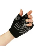 Protiskluzové rukavice bez prstů Gaiam 54029 Protiskluzové rukavice bez prstů Gaiam 54029