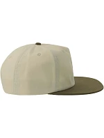 Atlantis Headwear Cruz 5 panelová baseballová kšiltovka 33.0241 off white/olive Atlantis Headwear Cruz 5 panelová baseballová kšiltovka 33.0241 off white/olive