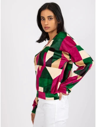 Halenka DHJ BZ 6550.74P tmavě zelená