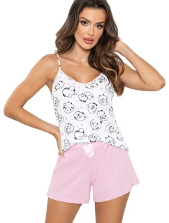 Růžové pyžamo Sheep Top - Donna