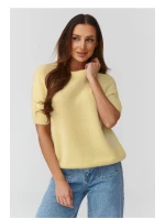 Svetr s krátkým rukávem  model 224077 Makadamia