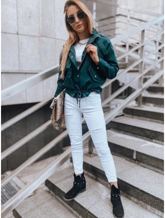 Dámská bunda bomber SISI zelená FashionStreet TY1858z