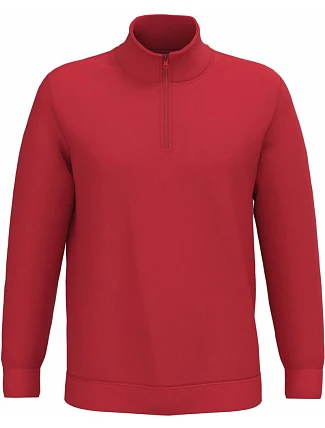 Kariban K 478 Mikina s 1/4 zipem 20.K478 red Kariban K 478 Mikina s 1/4 zipem 20.K478 red