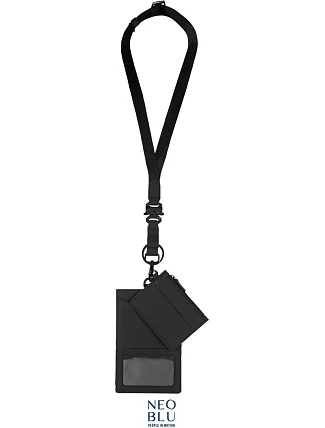 NEOBLU Charlie Pouzdro na mobilní telefon s držákem na karty 24.3797 deep black NEOBLU Charlie Pouzdro na mobilní telefon s držákem na karty 24.3797 deep black