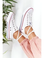 Dámské Klasické Nízké Tenisky Big Star DD274336 Bile