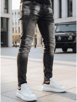 Pánské černé kalhoty FashionStreet UX3818