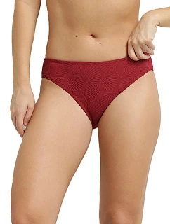 Dámské plavky DIM SWIMSUIT SHELL BIKINI - DIM - tmavě červená