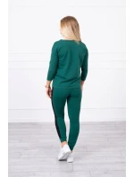 Sada s leopardím potiskem zelená Sada s leopardím potiskem zelená