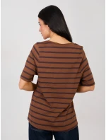 Tričko RV TS A1087.74 hnědé Tričko RV TS A1087.74 hnědé